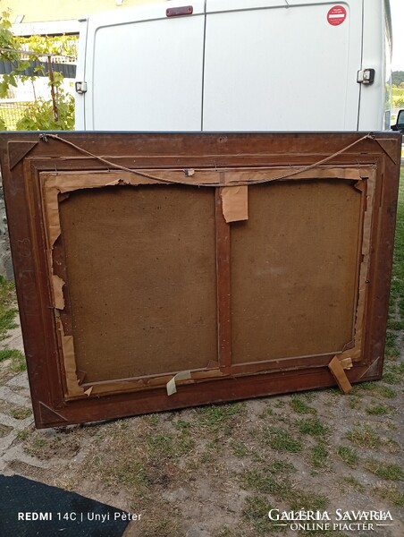 Kasznár Ring Jenő óriási festménye