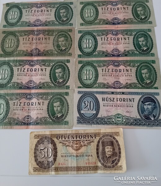 10-20-50 forintos bankjegyek!!!