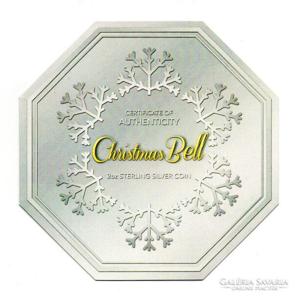Kiribati 20 Dollár 2013 Christmas Bell 2 UNCIA ezüst érem szett