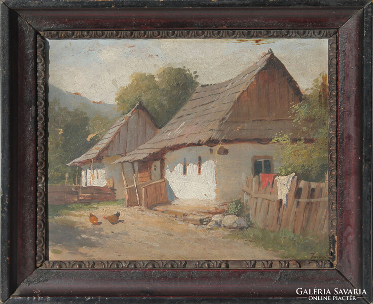 Zorkóczy Gyula: Parasztházak