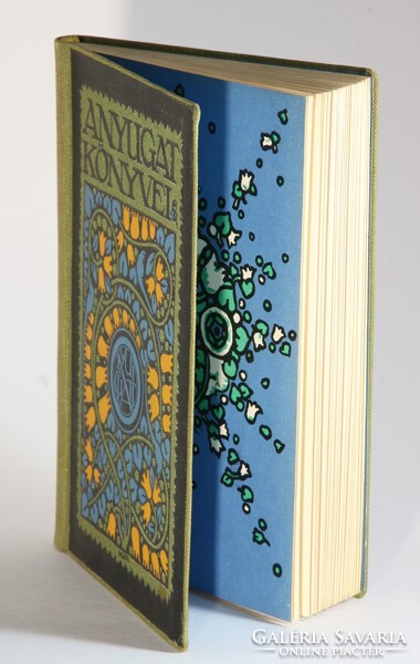 1910 Nyugat könyvei szecessziós Falus Elek kötés Lengyel Menyhért Taifun Első kiadás !!