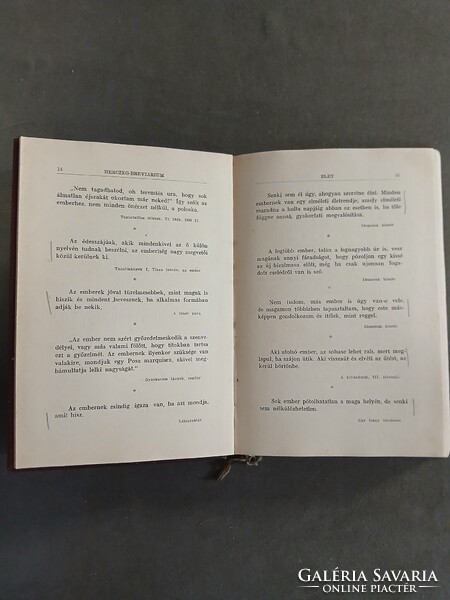 Herczeg Ferenc - Breviárium - Singer és Wolfner kiadása, 1932 - DEDIKÁLT