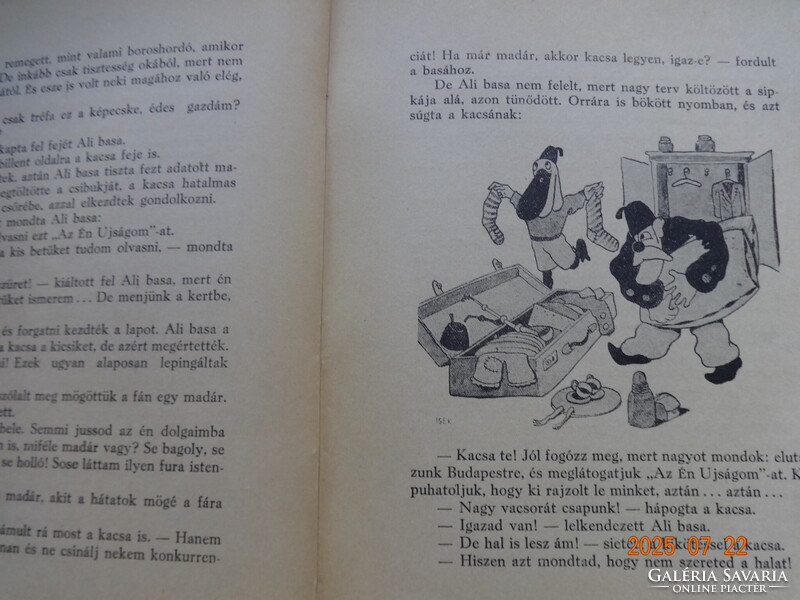 Majtényi György: ALI BASA MEG A KACSA - antik mesekönyv Iser József rajzaival (1934)