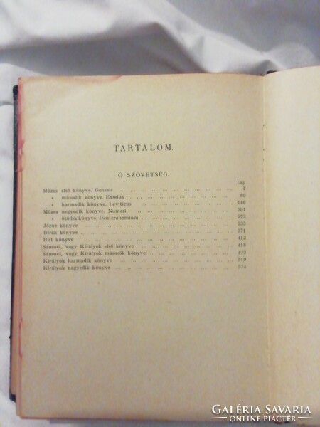 Antik Ó és Újszövetség i Szentírás, KÁLDI fordítás a Vulgáta alapján 1915 nagyon jó állapotban