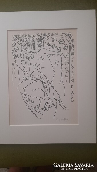 Henri Matisse:cinkográfia (litó)
