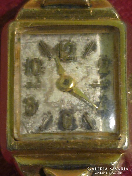 GUB Glashütte női retro zsebóra eredeti dobozában irataival