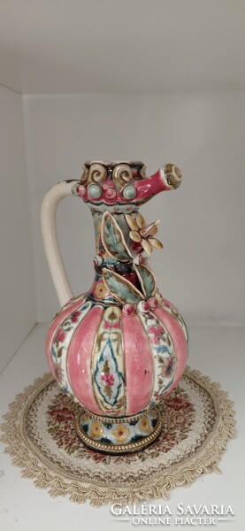 Zsolnay Pecs  Kancso Hibatlan 1880 .25cm