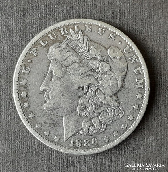 USA - Morgan dollár 1886 (O)