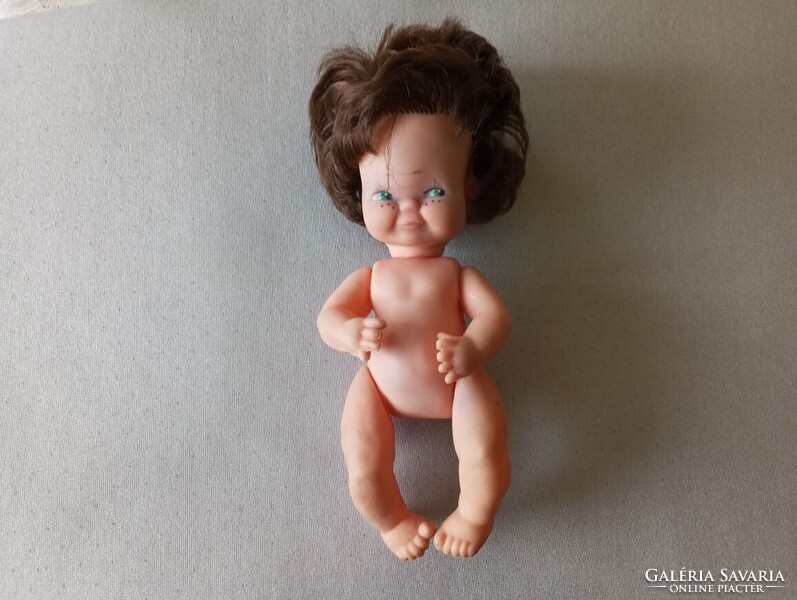 Gumitestű játék hajasbaba eladó! Retro, NDK-s