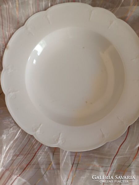 36 cm es antik kínáló tál