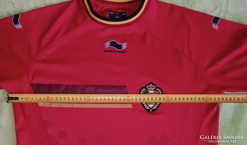 M-es vintage Burrda Sport Belgium válogatott (2014/15) hazai mez