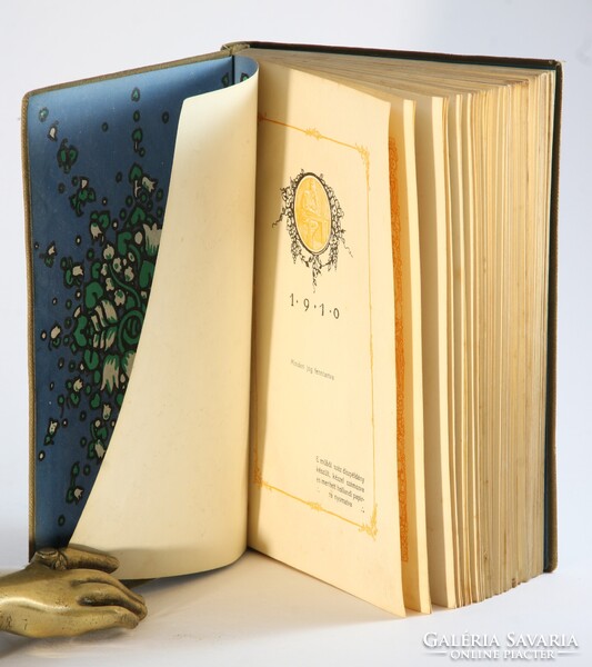 Szomory Dezső - A Nagyasszony - 1910 Nyugat könyvei szecessziós Falus Elek kötés - Első kiadás !!