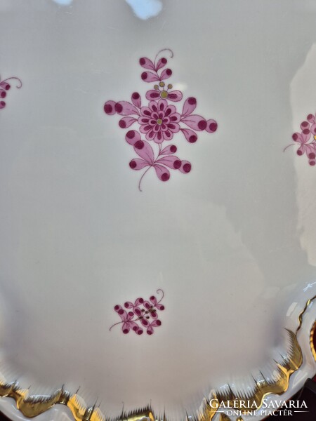 Herendi Waldstein pattern baroque serving tray