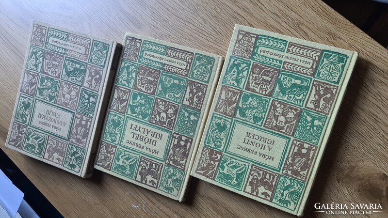 Móra Ferenc mesekönyvek (A honti igricek, Dióbél királyfi, A dorozsmai varjú)