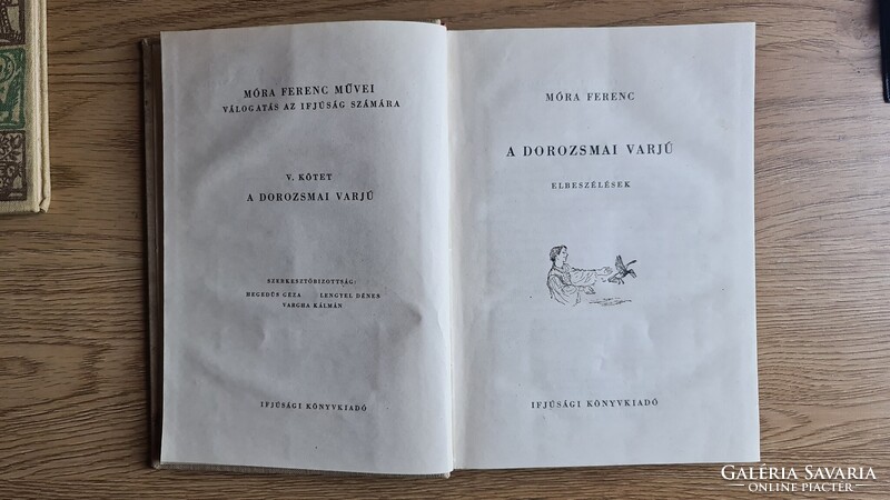 Móra Ferenc mesekönyvek (A honti igricek, Dióbél királyfi, A dorozsmai varjú)
