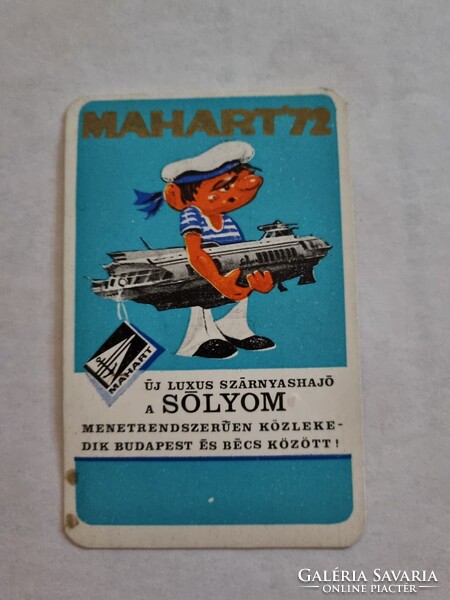 MAHART'72 kártyanaptár