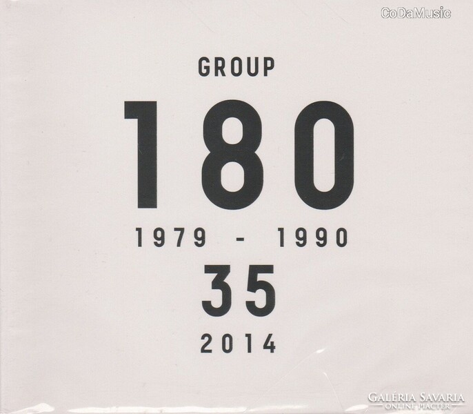 Dargay Marcell: A 180-as Csoport (1979-1990) (KÖNYV) (ÚJ) + 180-as Csoport (CD) (ÚJ)