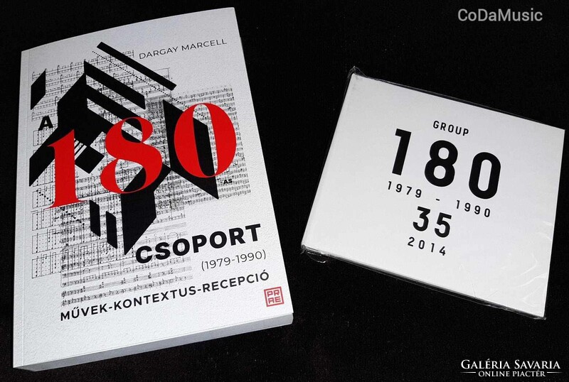 Dargay Marcell: A 180-as Csoport (1979-1990) (KÖNYV) (ÚJ) + 180-as Csoport (CD) (ÚJ)