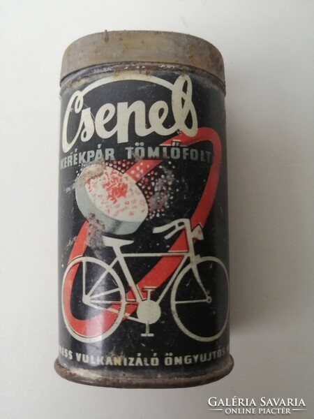 CSEPEL KERÉKPÁR TÖMLŐFOLT - FÉM DOBOZ