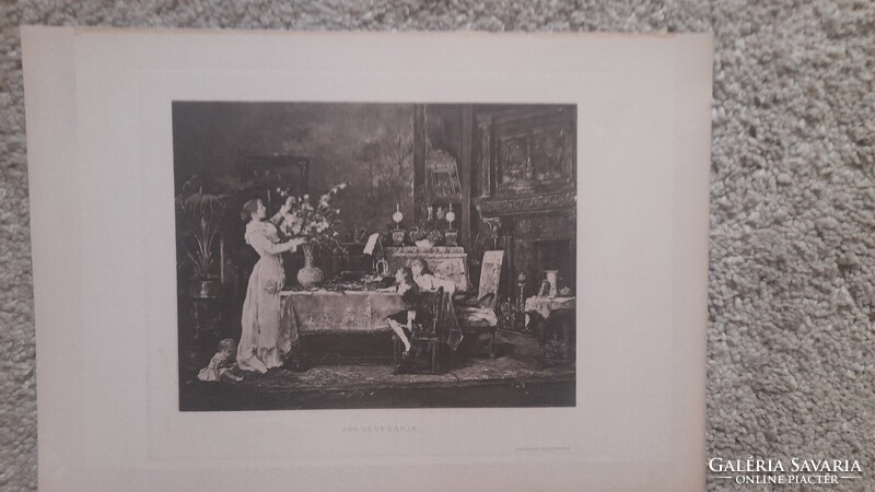 Munkácsy Mihály: Apa neve napja