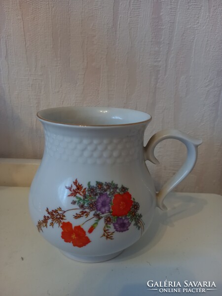 Hollóházi porcelán kancsó