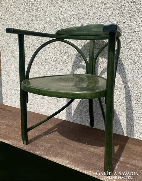 Thonet No. 81 Vintage Szék Székek Karosszék Étkezőszék Debreceni karosszékek Zöld étkezőszékek