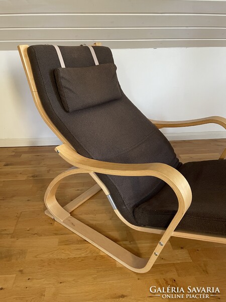 Vintage Ikea Poang lounge fotel by Noburu Nakamura