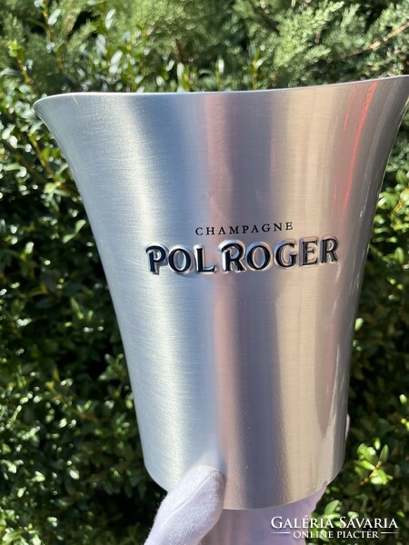 Pol Roger Champagne jégveder – exkluzív, ritka bárkellék