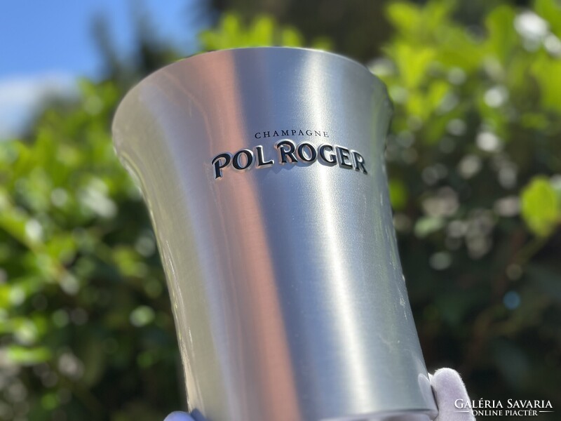 Pol Roger Champagne jégveder – exkluzív, ritka bárkellék