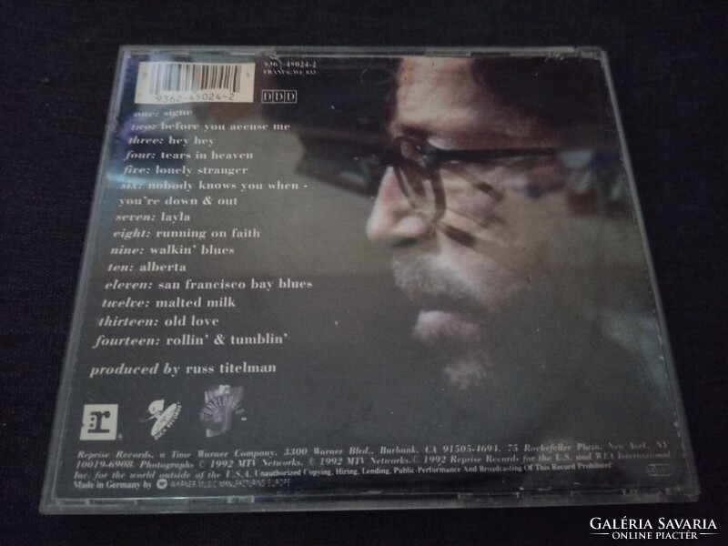 Eric Clapton eredeti cd eladó