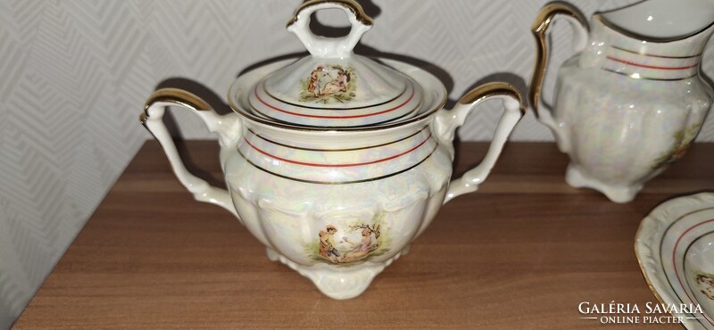Walbrzych lengyel porcelán, hiányos készlet