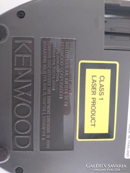 KENWOOD DPC151 Discman, hordozható CD-lejátszó - tökéletesen működik!