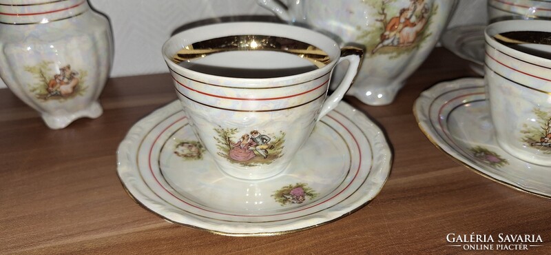 Walbrzych lengyel porcelán, hiányos készlet