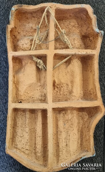 Garányiné Staindl Katalin: Próféta fej c. kerámia fali relief - 52920