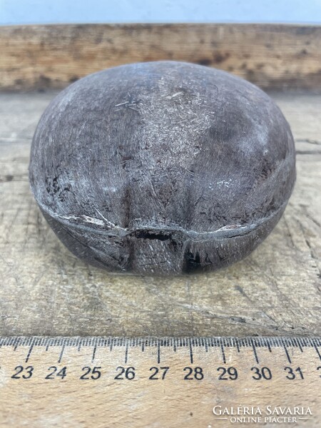 -AV638- Régi II. Vh-s Világháborús Német Afrikai Korps Kókusz Kulacs