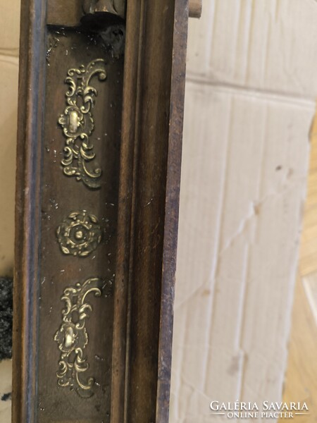 Antik bútor óra falióra asztali óra veretek rokokó bécsi barokk Ónémet 1880 körüli