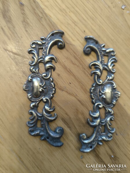 Antik bútor óra falióra asztali óra veretek rokokó bécsi barokk Ónémet 1880 körüli