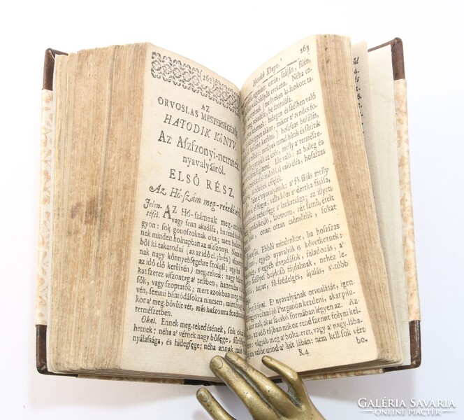 1692 Pápai Páriz Ferenc - Pax corporis Rendkívül ritka RMK 2. kiadás Lőcse !!