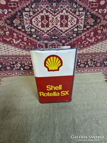Szép régi Shell olajos kanna 5L.
