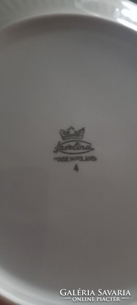 Hibátlan 21 részes 5 személyes Jarolina lengyel étkészlet