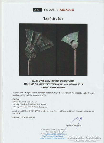 Szabó György szobor