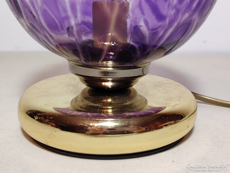 Kolarz asztali lámpa különleges búrával ALKUDHATÓ