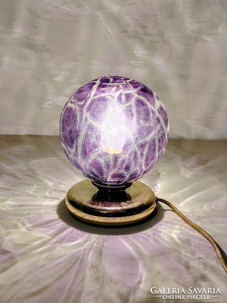 Kolarz asztali lámpa különleges búrával ALKUDHATÓ