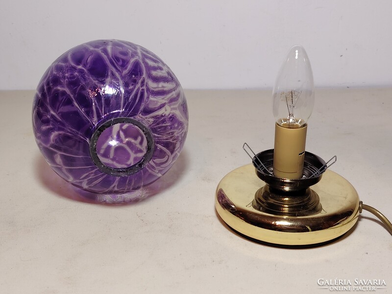 Kolarz asztali lámpa különleges búrával ALKUDHATÓ