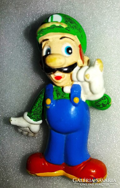 1994. MARS TOYS -EREDETI NINTENDO - SUPER LUIGI FIGURA - PRÓBA PROMÓ - GYŰJTŐI CSEMEGE képek szerint