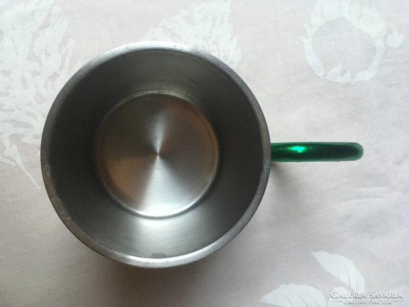 Fém színes karabineres bögre