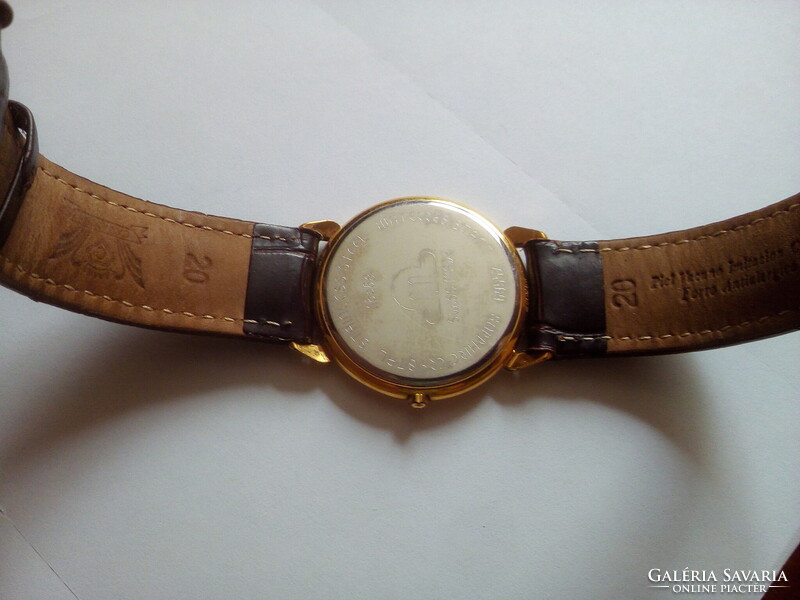 Maurice Lacroix watch with leather strap