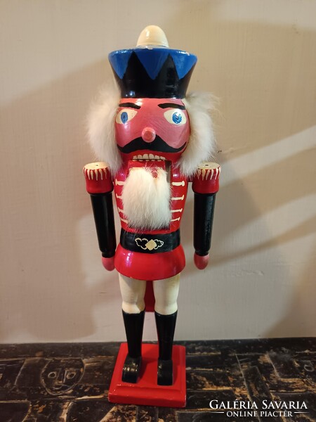 Régi diótörő figura 33 cm