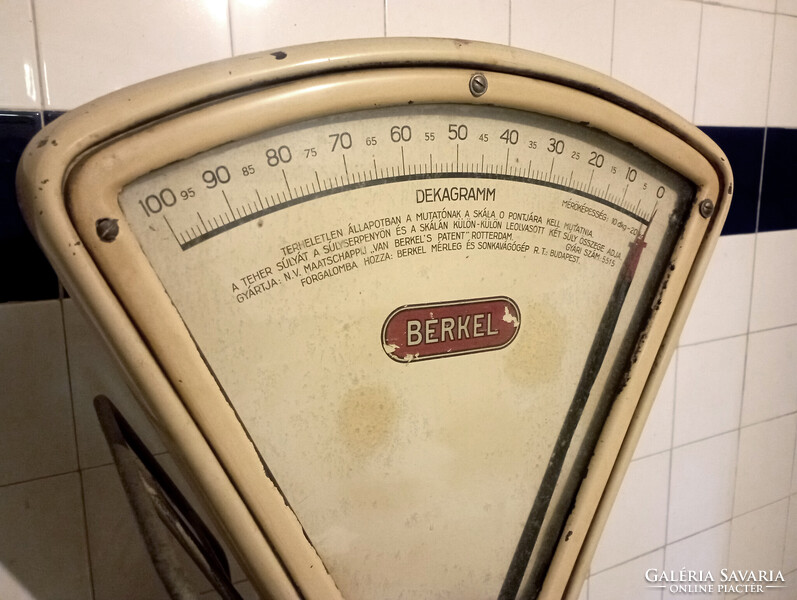 Berkel antik mérleg