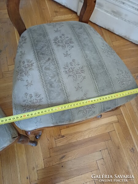 2 db antik szék (Louis-Philippe stílus)